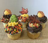 Thanksgiving Fall Leaves Rings