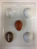 Sport Egg Candy Mold