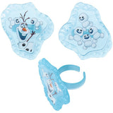 Olaf Frozen Cupcake Rings