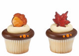 Thanksgiving Fall Leaves Rings