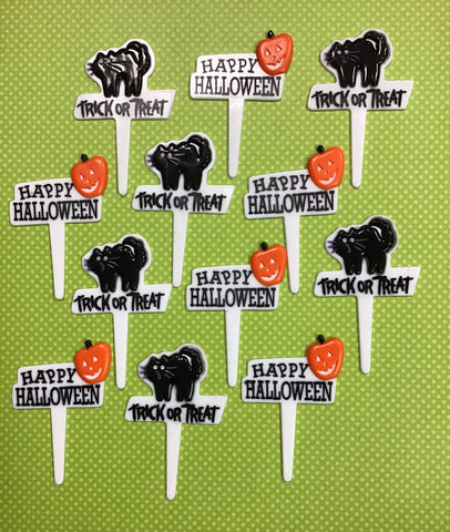 Halloween Assorted Sign Picks