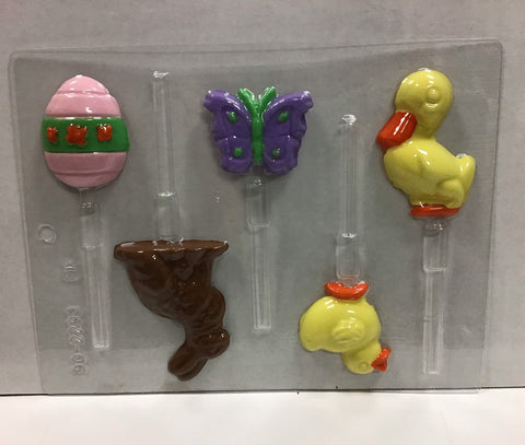 Easter Assorted Sucker Mold