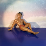 Sexy Brown Skin Guy in Speedo