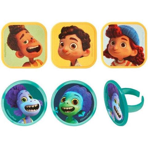Luca Wild and Free Cupcake Toppers