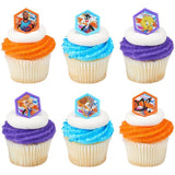 Space Jam Toppers / Space Jam-A New Legacy- Tune It Up / Space Jam Birthday / Space Jam Cupcake Rings / Space Jam (Pack of 12)