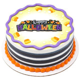 Happy Halloween Cake Sign