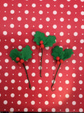Gum Paste Holly Leaves