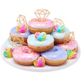 Rainbow Color Prism Hearts