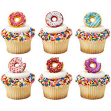 Donuts Birthday Party Rings
