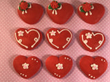 Heart Icing Decos