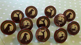 Hunter Cupcake Toppers