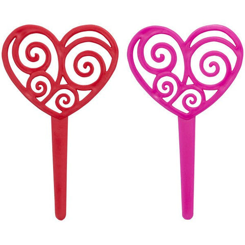 Valentine (24) Heart Picks
