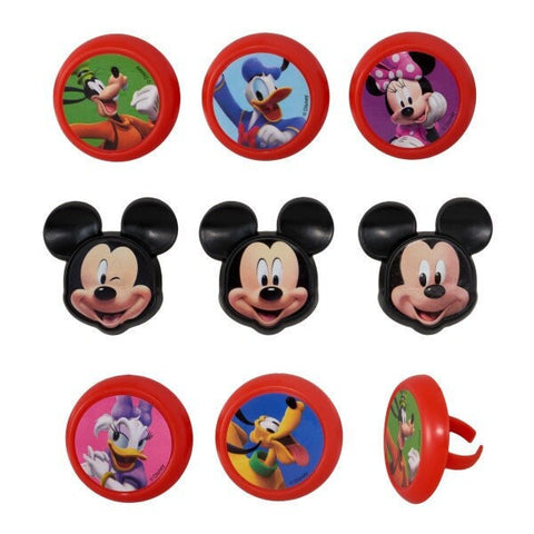 Mickey and Friends Cupcake Rings