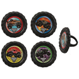 Monster Jam® Car Crushing Cupcake Rings