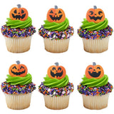 Pumpkin Cupcake Toppers