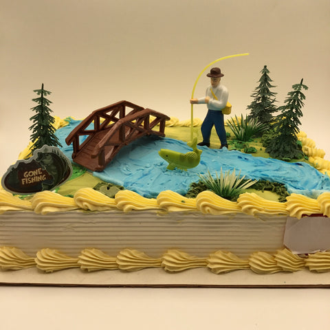 Gone Fishing Cake Kit