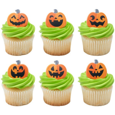 Pumpkin Cupcake Toppers