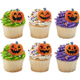 Pumpkin Cupcake Toppers