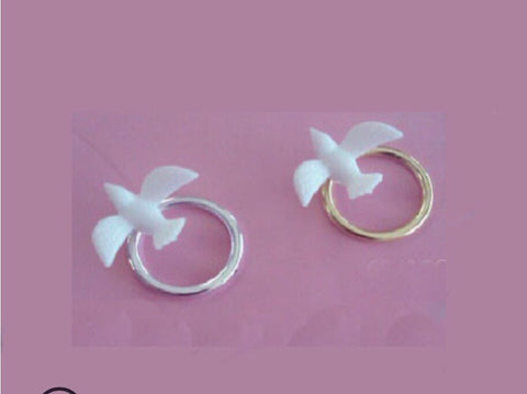 Dove On Gold or Silver Rings (12)