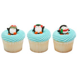 Penguin Sugars Holiday Sugar Toppers