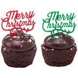 Christmas Cupcake Toppers