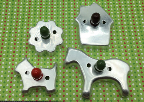 Wooden Handle Cutters Set #5