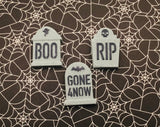 Tombstones Sugar Toppers