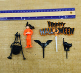 Halloween Witch and Cauldron