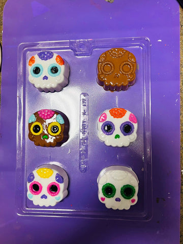 Skull Mask Cookie Mold