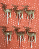 Deer Cupcake Cake Toppers