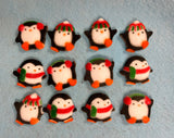 Penguin Sugars Holiday Sugar Toppers