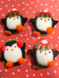 Penguin Sugars Holiday Sugar Toppers