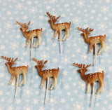 Deer Cupcake Cake Toppers