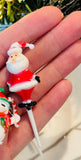 Christmas Santa Snowman Full Figure Toppers