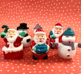 Christmas Figures Holiday Santa