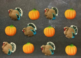 Thanksgiving (12)Assorted Turkeys and Pumpkins