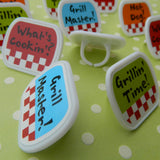 Grillin' Time Rings