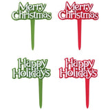 Christmas Cupcake Toppers