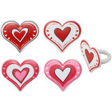 Valentine’s Day Heart Rings
