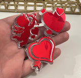 Valentines Day Cupid Heart Rings