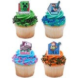 Mindcraft Cupcake Rings