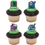 Mindcraft Cupcake Rings