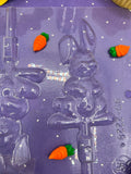 Easter Chocolate Bunny Lollipop Mold Decorating Kit