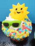 Beach Summer Cupcake Decorating Kit