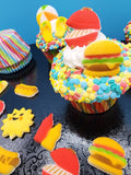 Beach Summer Cupcake Decorating Kit