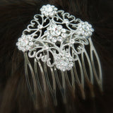 Diamond Shaped Bridal Comb