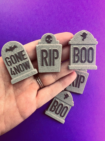 Tombstones Sugar Toppers