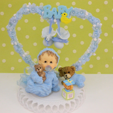 Baby Boy Cake Topper