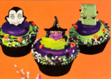 New Monster Face Cupcake Rings