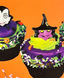 New Monster Face Cupcake Rings